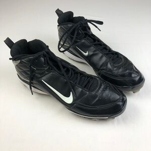 Nike MVP Black Baseball Cleats Albert Pujols St. Louis Cards 334344-011 Size 13
